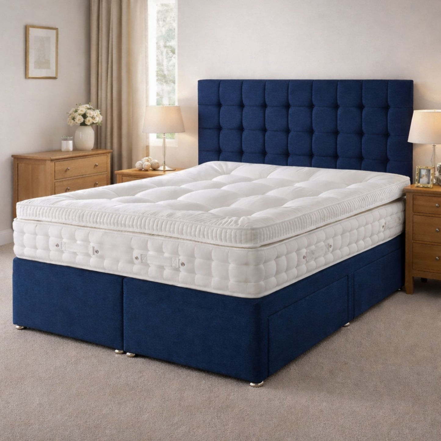 Luxe Nest Premium 1000 Pocket Sprung Mattress – Medium Firm