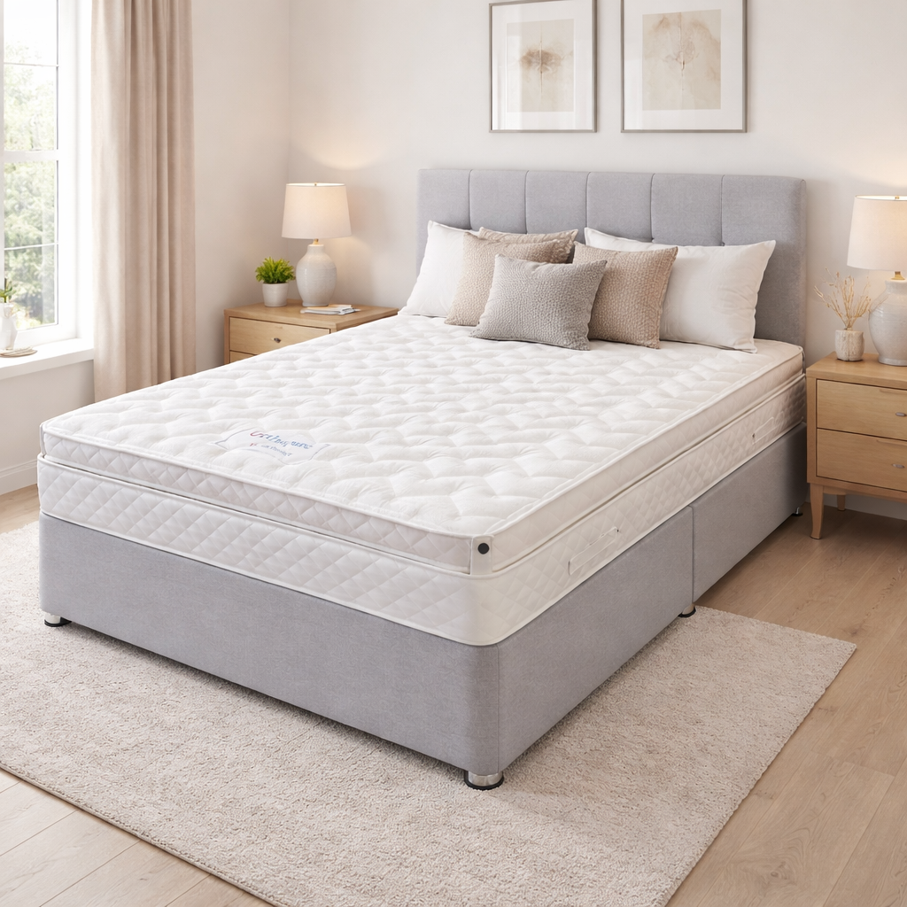 Luxe Nest Premium 1000 Pocket Sprung Mattress – Medium Firm