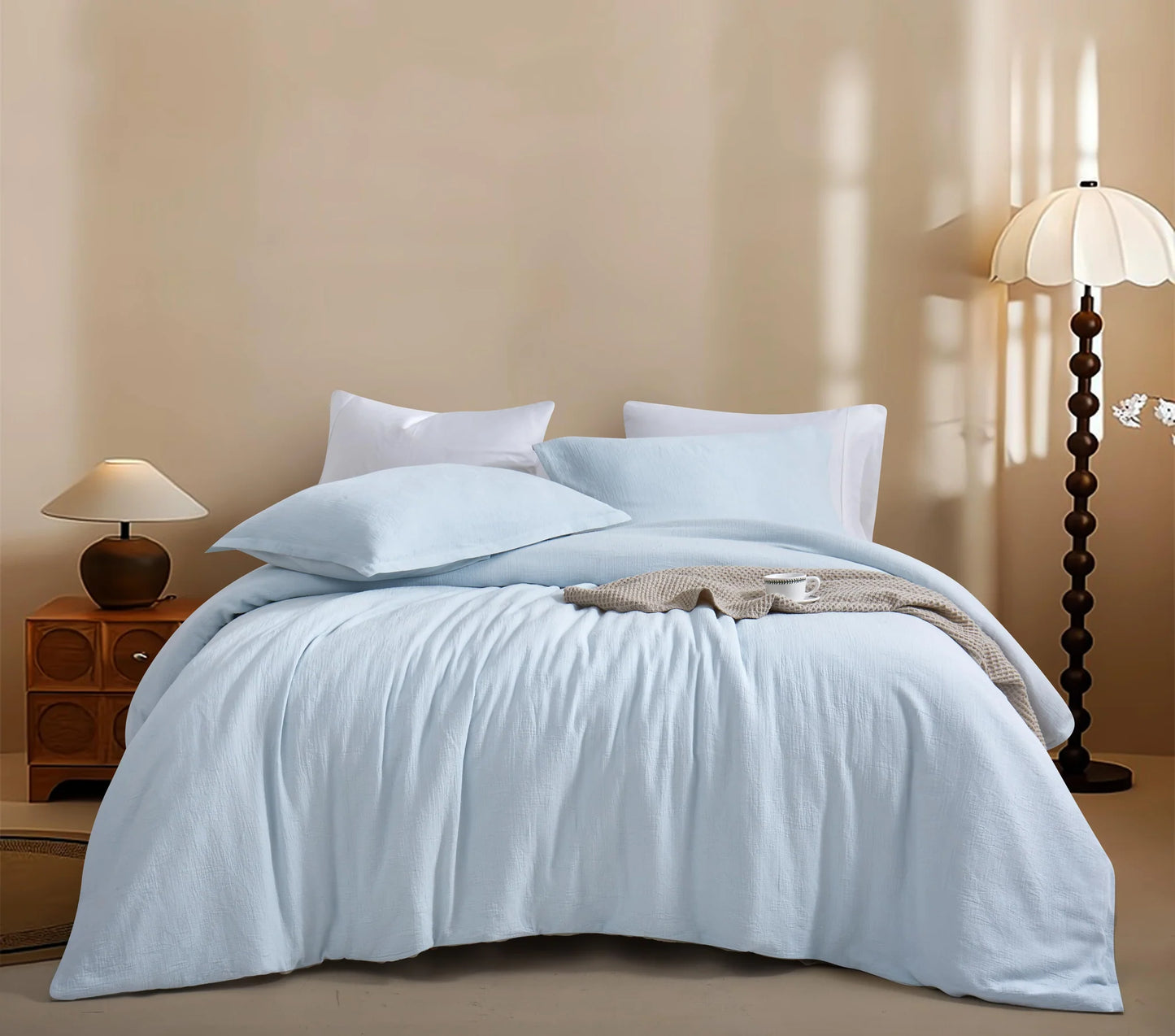 Luxe Nest Luxury Duvet Cover Set – Soft & Elegant Bedding