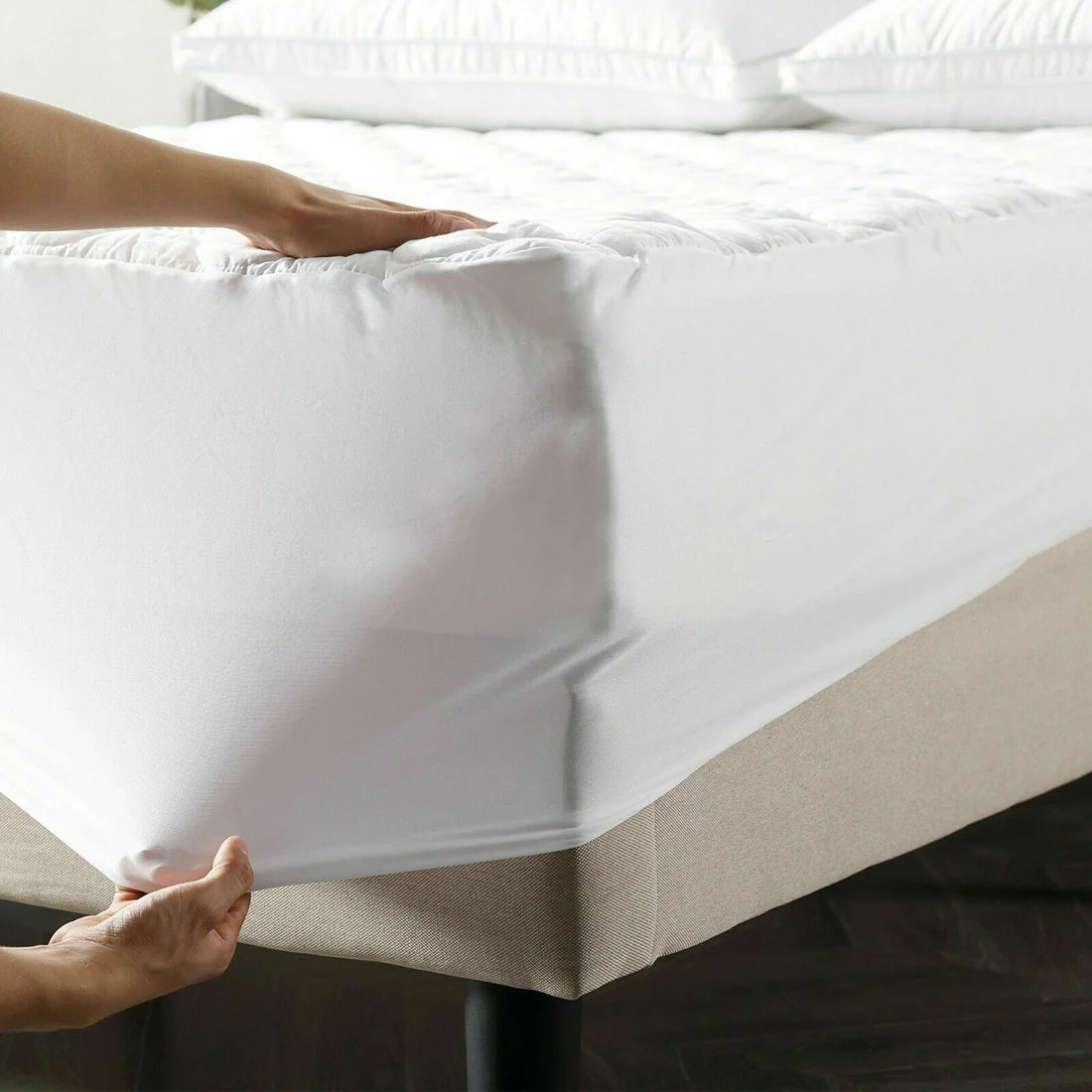 Luxe Nest Luxury Quilted Mattress Topper – Extra Comfort & Softness